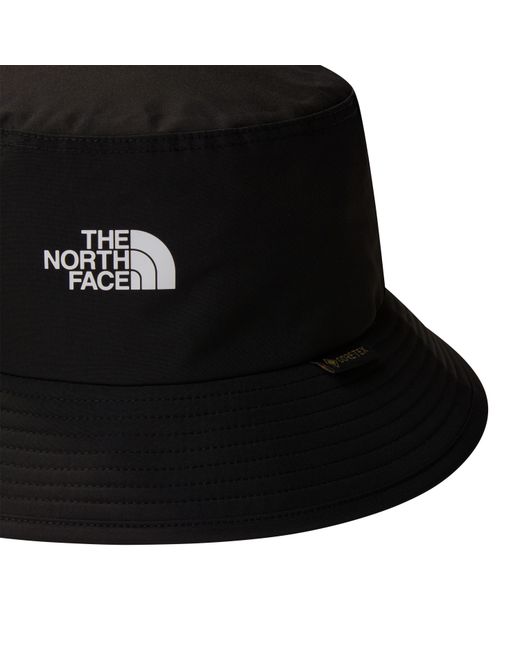 The North Face Black Durable Technical Bucket Hat for men