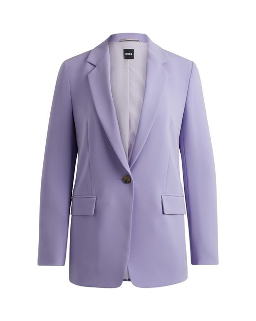 Boss Purple Jocaluah Suit Jacket