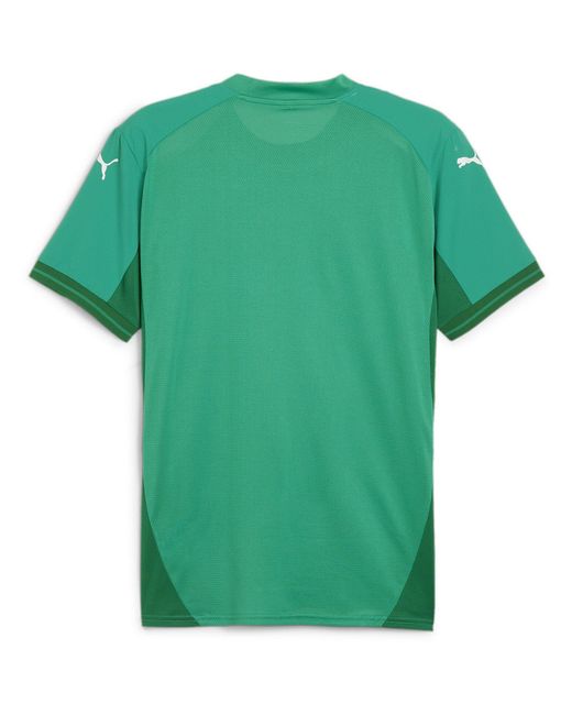 PUMA Green Teamfinal Jersey T-Shirt for men