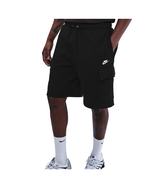 Nike Black Club Cargo Shorts for men