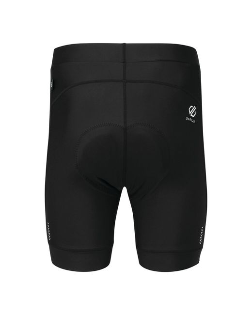 Dare 2b Black Dare2B Aep Virtuosity Reflective Cycling Shorts for men