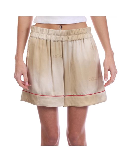 Off-White c/o Virgil Abloh Natural Gradient Pyjama Shorts