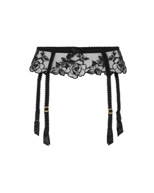Agent Provocateur Black Callypso Suspender
