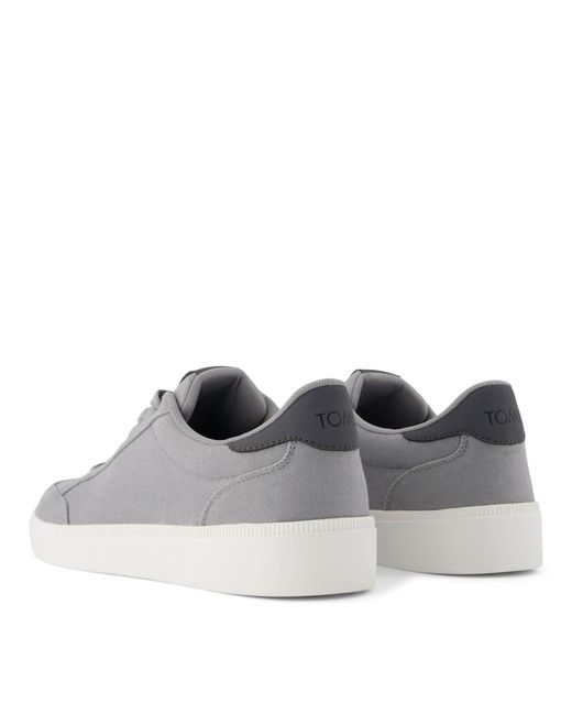 TOMS Gray Trvl Lite Rio Twill Low-Top Trainers for men