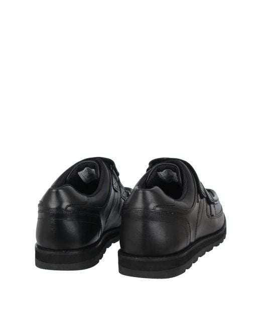 Lee Cooper Black Harrow Hook And Loop Shoes for men