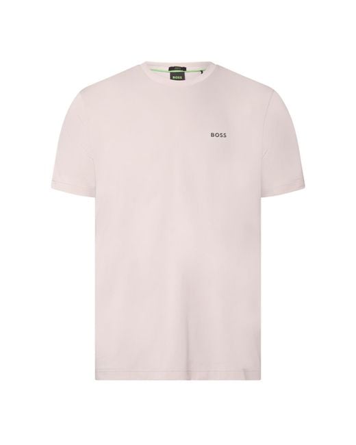 Boss Pink Tee Active 1 10258089 01 T-Shirt for men