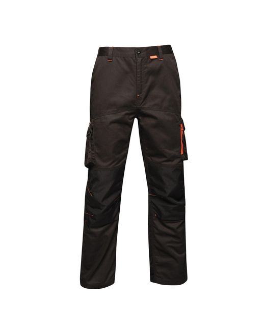 Regatta Black Heroic Worker Trousers Regular for men