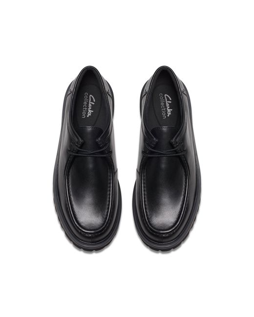 Clarks Black Moc Toe Formal Shoes for men