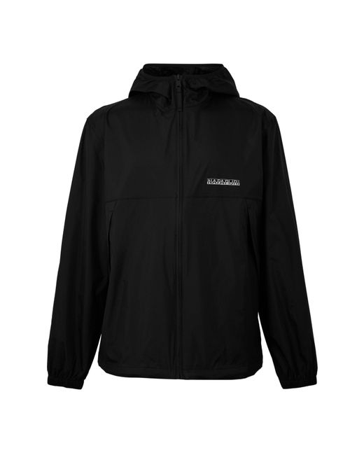 Napapijri Black Rain Anorak Jacket for men