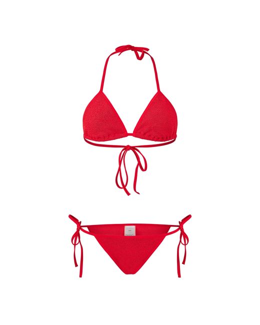 Hunza G Red Gina Bikini