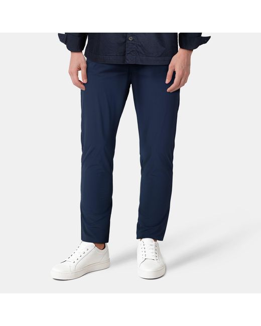 Lyle & Scott Blue Slim Trousers for men