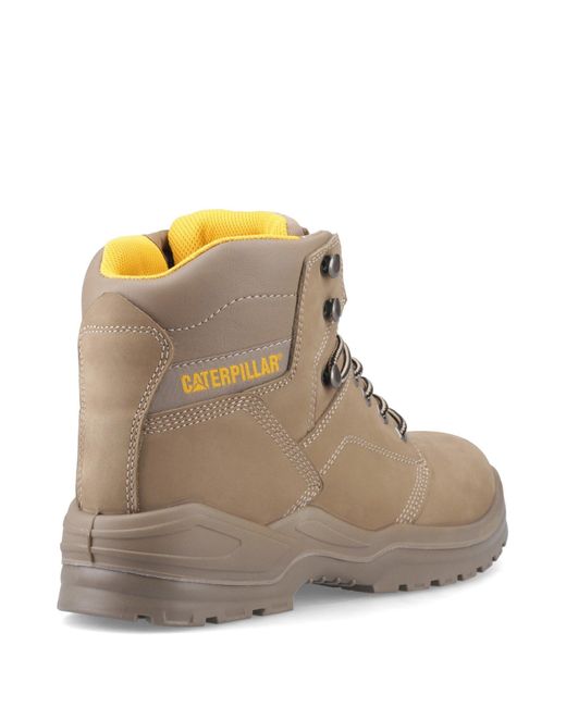 Caterpillar Brown Striver Injected Safety Boot for men