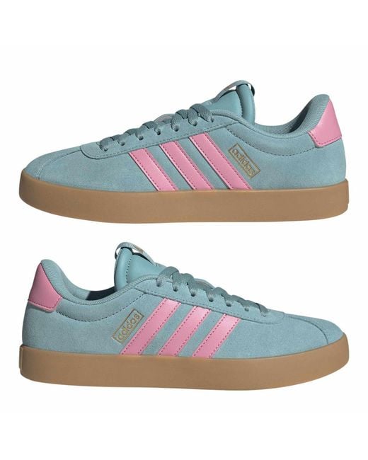 Adidas Blue Vl Court 3.0 Trainers for men