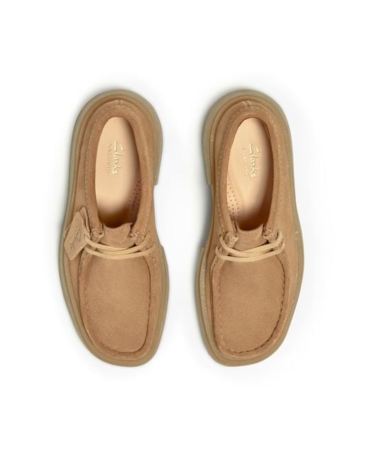 Clarks Brown Shoe Torview Sand for men