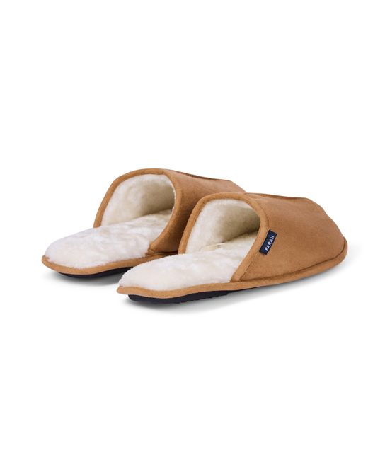 Farah Natural Ahlers Tan Slipper for men