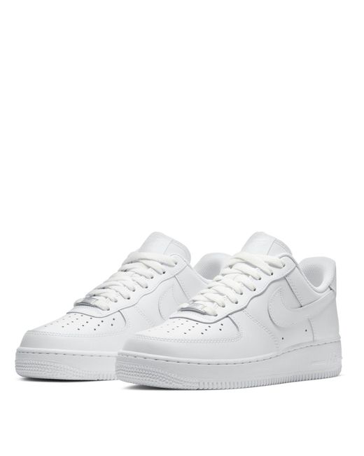Nike White Air Force 1 07 Trainers