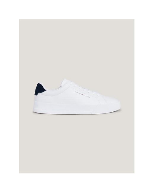 Tommy Hilfiger White Th Court Leather for men