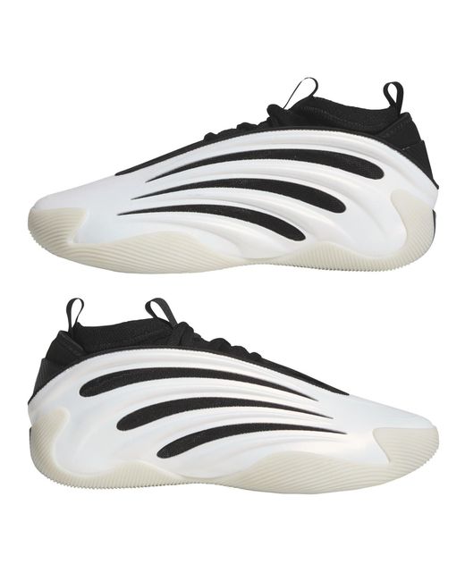 Adidas White Harden Volume 9 Basketball Shoes for men
