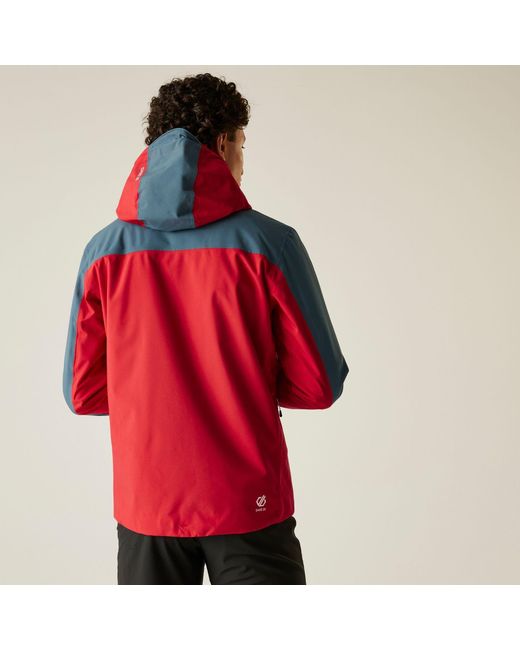 Dare 2b Red Diluent Era Waterproof Jacket for men