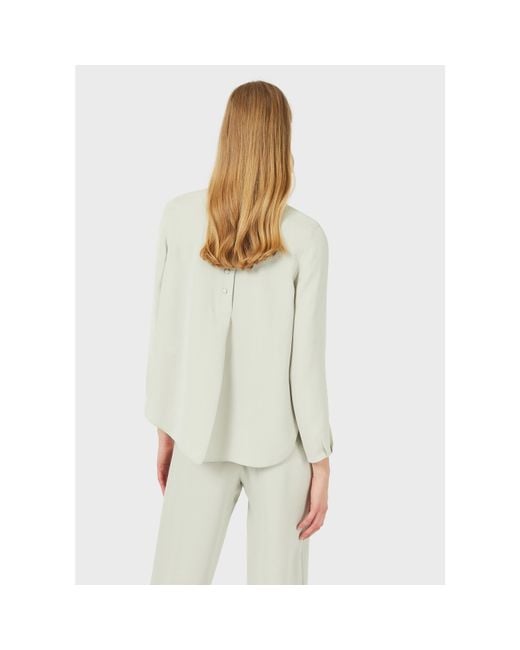 Emporio Armani White Button-up Shirt