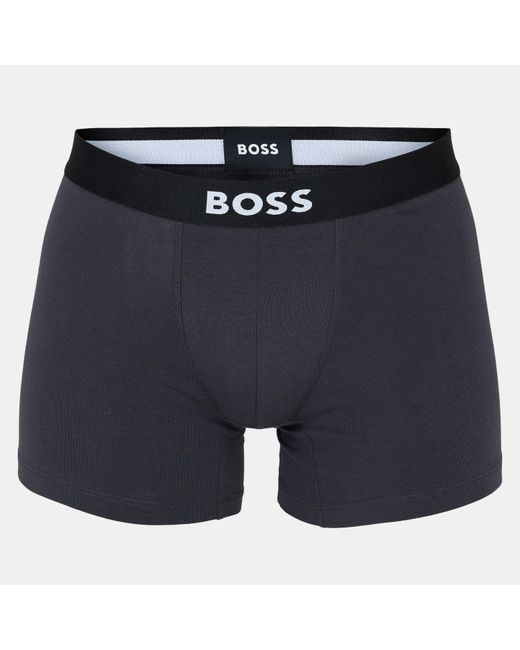 Boss Gray Boxer Briefs for men