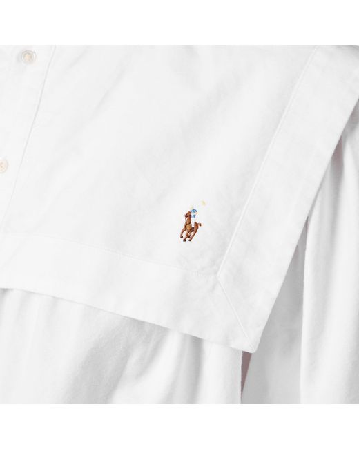 Polo Ralph Lauren White Cotton Long Sleeve Plain Shirt