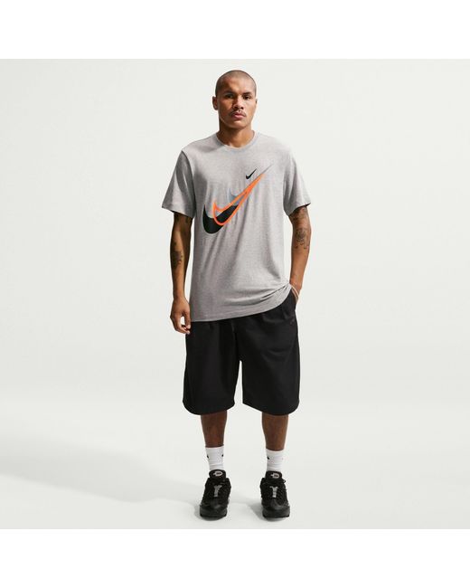 Nike Gray T-Shirt for men