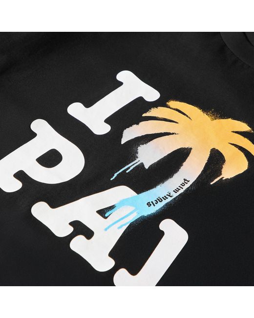 Palm Angels Black T-Shirt for men