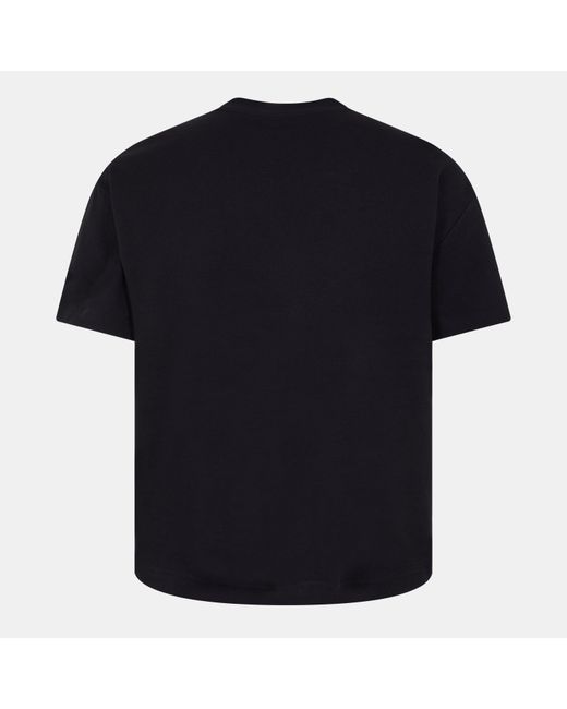 Jack & Jones Black Regular Fit Crew Neck T-Shirt for men