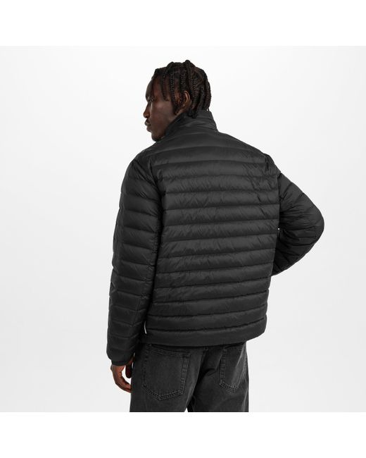 ARMANI EXCHANGE Gray Down Short Puffer Jacket for men
