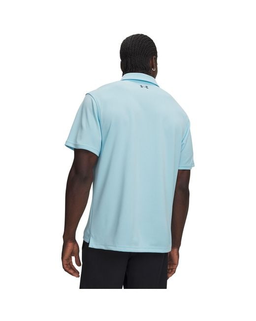 Under Armour Blue Tech Polo for men