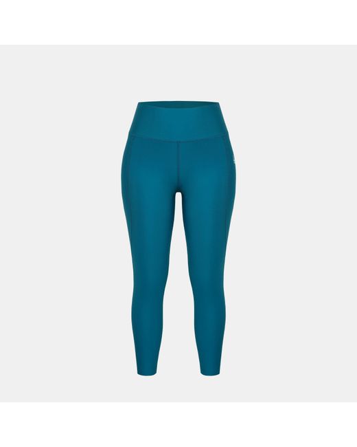 La Gear Blue High Waisted Full Length Skinny Fit Performance Gym Leggings