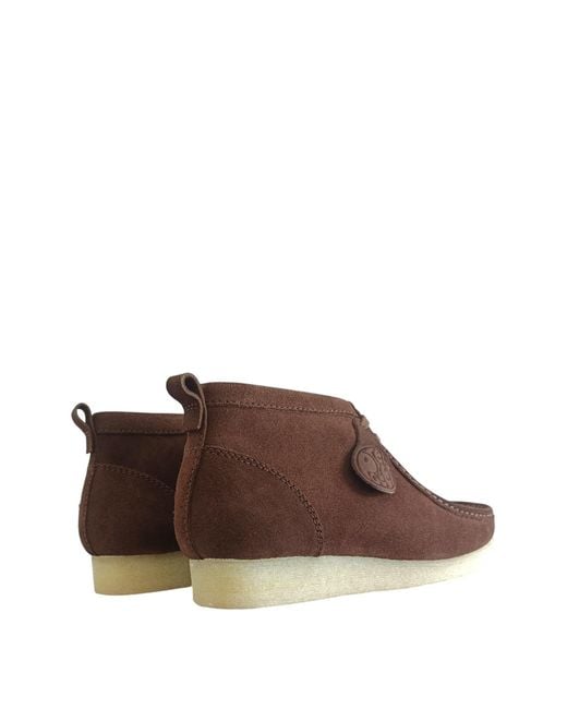 Pretty Green Brown Pg Koala High Boots for men