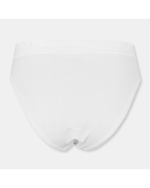 Polo Ralph Lauren White High Waist Brief