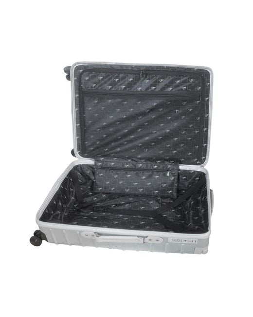 Kangol Gray Adults Hard Suitcase