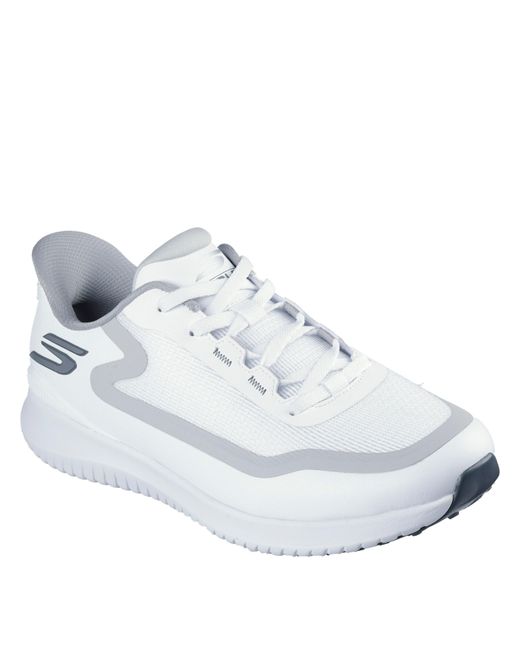 Skechers White Go Golf Flight Spikeless Shoes for men