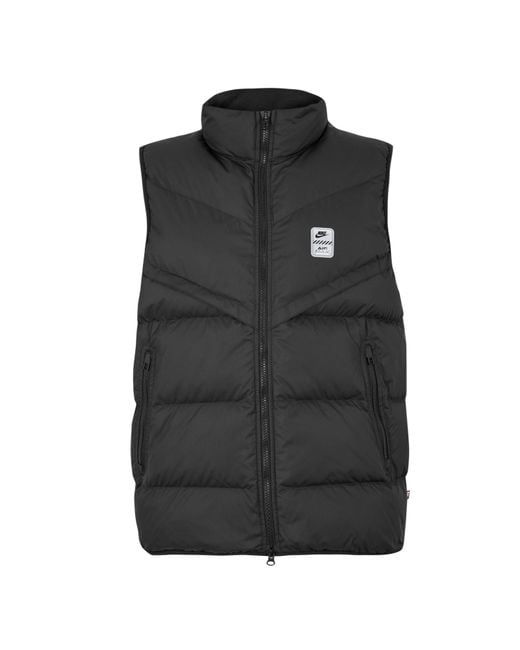 Nike Black Gilet for men