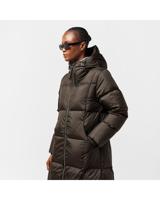Varley Brown Katya Long Down Puffer