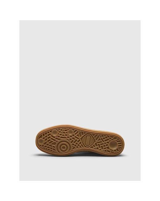 Pretty Green Blue Ramblas Suede Low-Top Trainers for men