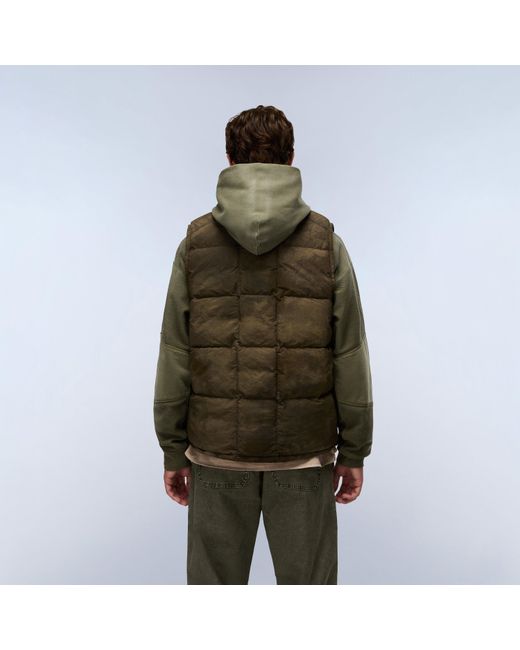 Napapijri Brown Vajolet Quilted Gilet for men