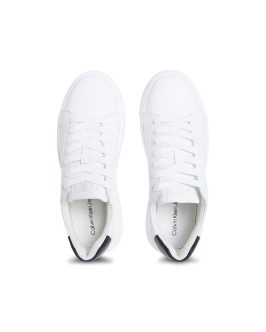 Calvin Klein White Chunky Trainers