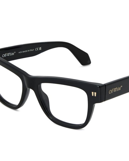 Off-White c/o Virgil Abloh Black Off Eyewear Style 7W 99