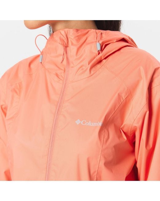 Columbia Red Inner Limits Pfas-Free Recycled Waterproof Jacket