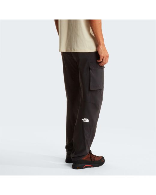 The North Face Black Exploration Cargo Pants for men