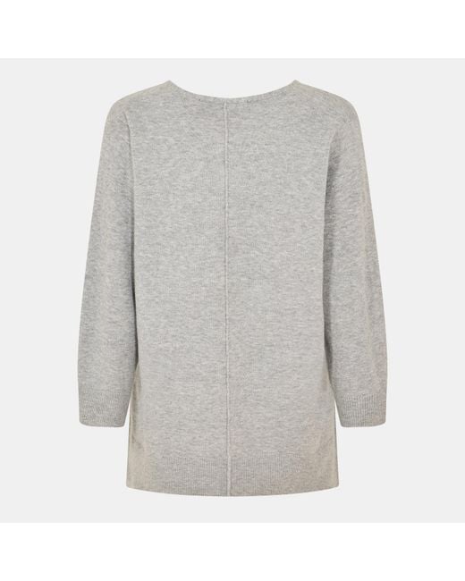 French Connection Gray Ebba Vhari Jumper