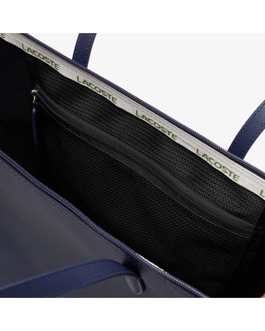 Lacoste Blue Large Tote Bag
