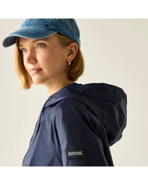 Regatta Blue Brindel Pack-It Waterproof Isolite Jacket
