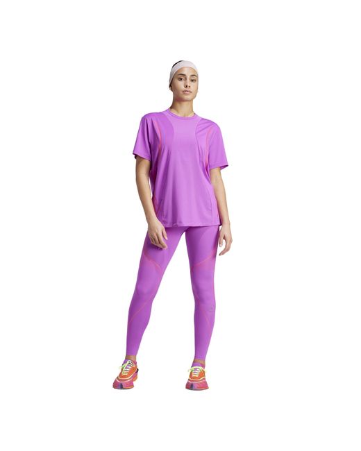 Adidas Purple Performance Running Tights