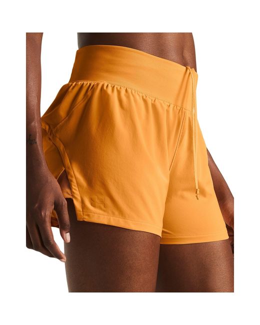 Under Armour Orange Performance Running Shorts