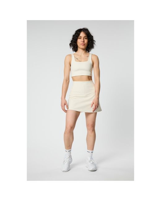 GIRLFRIEND COLLECTIVE White Tommy Non Wired Medium Impact Sports Bra